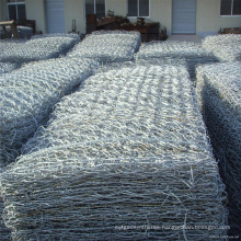 Hot dip galvanized hexagonal woven gabion basket, corrosion-resistant gabion mattress,easy installation of gabion retaining wall